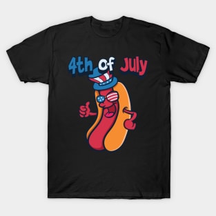 4th of July Hotdog T-Shirt